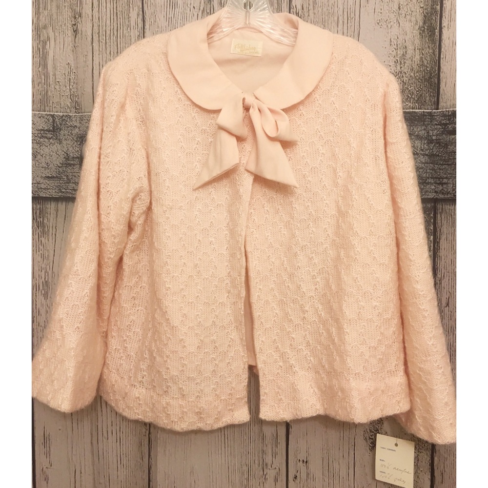 New~Vintage Flo Weinberg Bed Jacket/Sweater